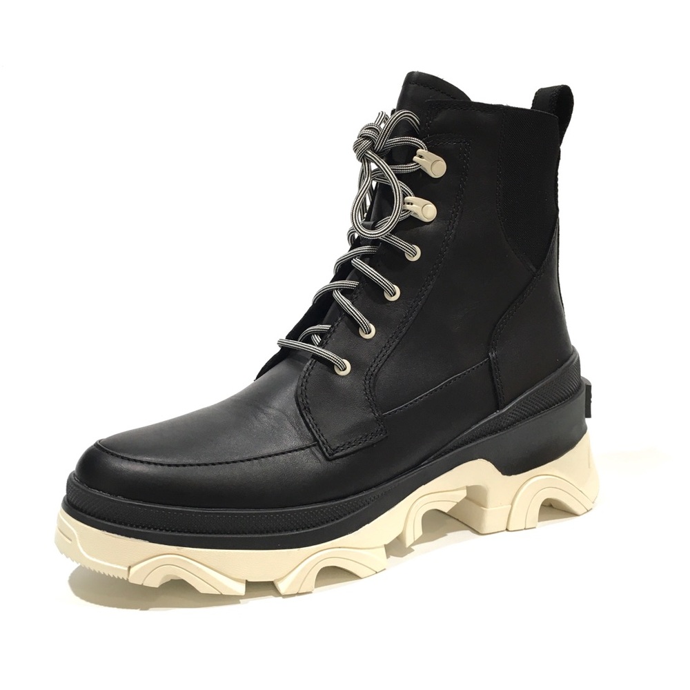 Sorel Black and Cream Winter Boots
